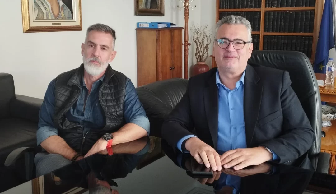 Συνάντηση Μαλλιαρά με τον νέο Πρόεδρο Ιδιοκτητών Φροντιστηρίων Μ.Ε. Γιάννη Εμμανουηλίδη