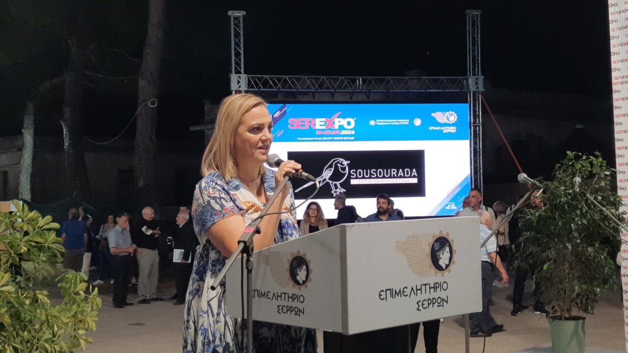 Βαρβάρα Μητλιάγκα: Η SEREXPO αποτελεί προσπάθεια ανάπτυξης