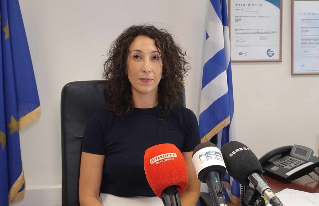 Δέσποινα Χατζηγαβριήλ: Μετατόπιση καταθλιπτικών και μεταφορικών αγωγών ύδρευσης πέριξ χειμάρρου Αγ. Αναργύρων