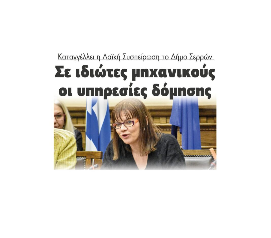 idiotes michanikous laiki sispeirosi serron kataggelia elena touska2