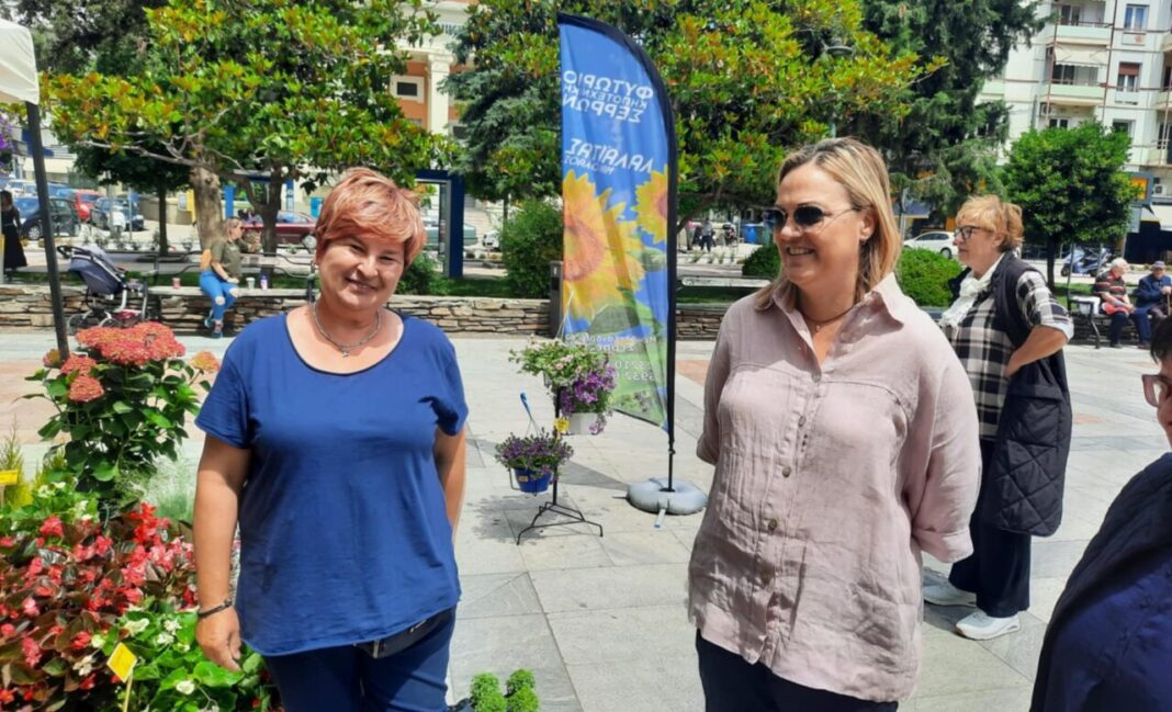 mitliagka anthokomiki ekthesi serron
